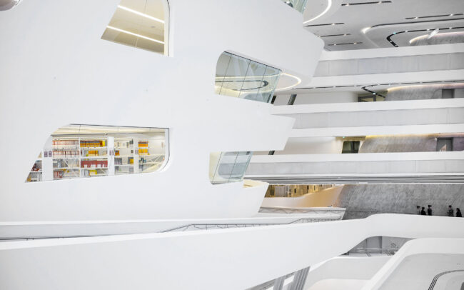 Zaha Hadid, University of Economics, Vienna