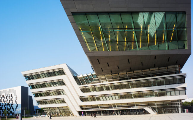 Zaha Hadid, University of Economics, Vienna